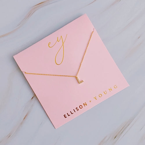 Delicate Women's Initial Necklace