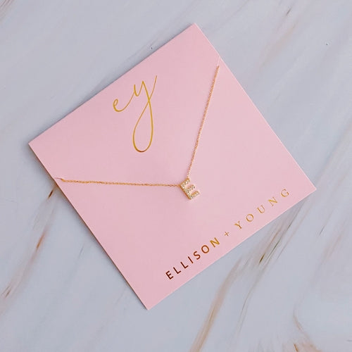 Delicate Women's Initial Necklace