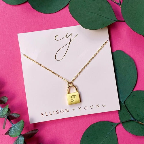 Initial Locket Necklace