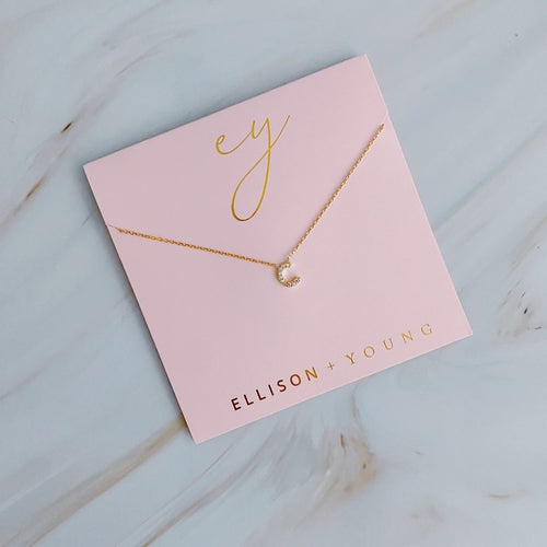 Delicate Women's Initial Necklace