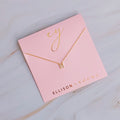 Delicate Women's Initial Necklace
