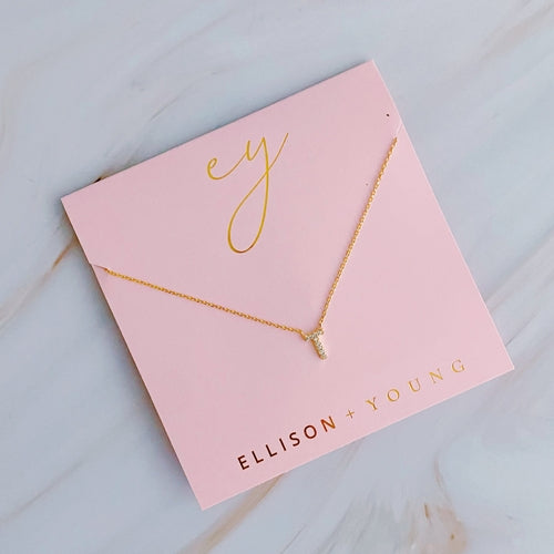 Delicate Women's Initial Necklace