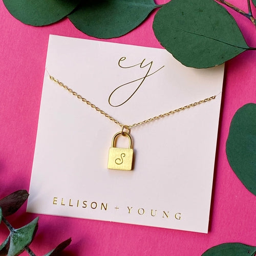 Initial Locket Necklace