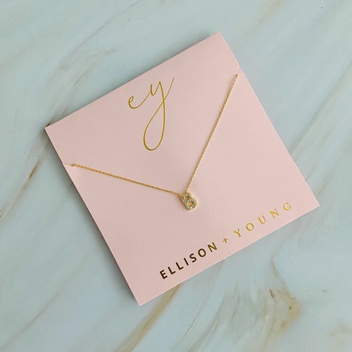 Delicate Women's Initial Necklace