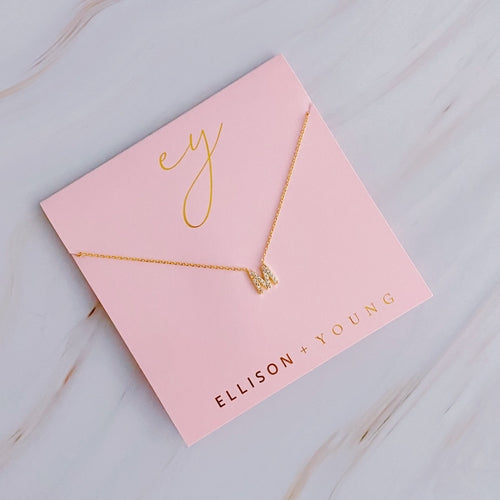 Delicate Women's Initial Necklace
