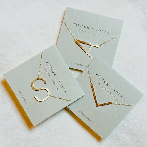 Initial Monogram Necklace