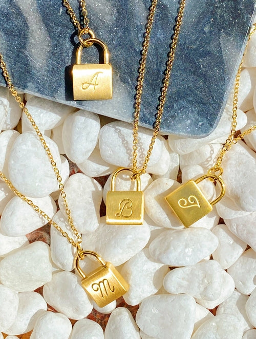 Initial Locket Necklace