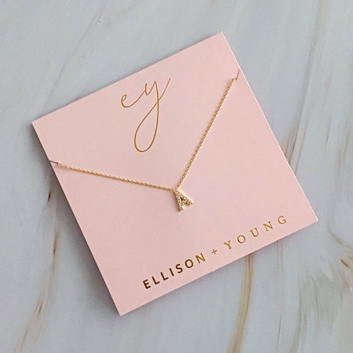 Delicate Women's Initial Necklace