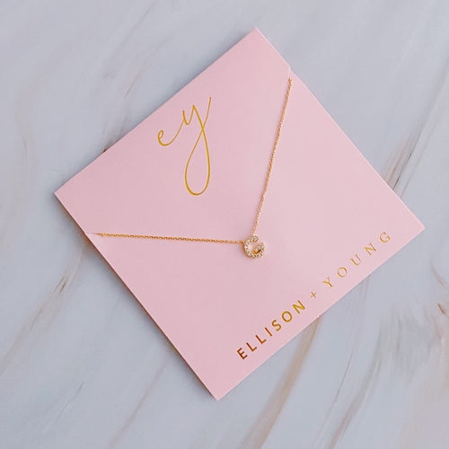 Delicate Women's Initial Necklace