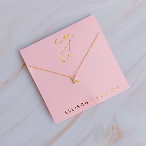 Delicate Women's Initial Necklace
