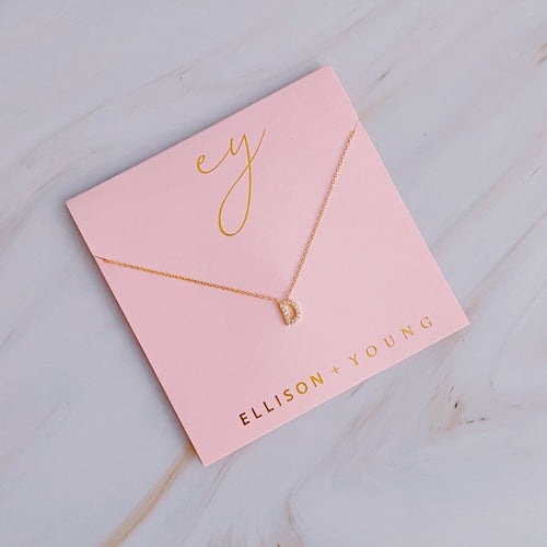 Delicate Women's Initial Necklace