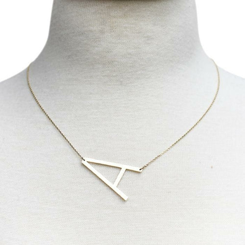 Initial Monogram Necklace