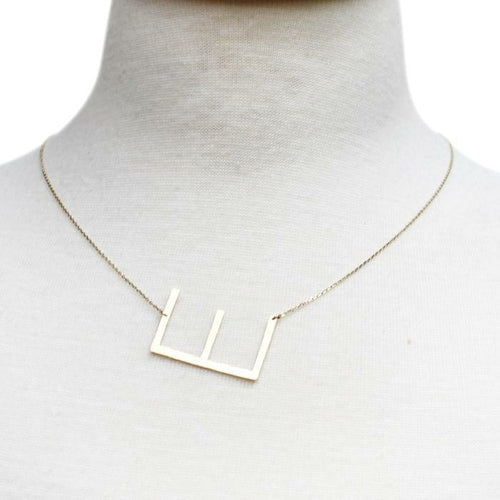 Initial Monogram Necklace