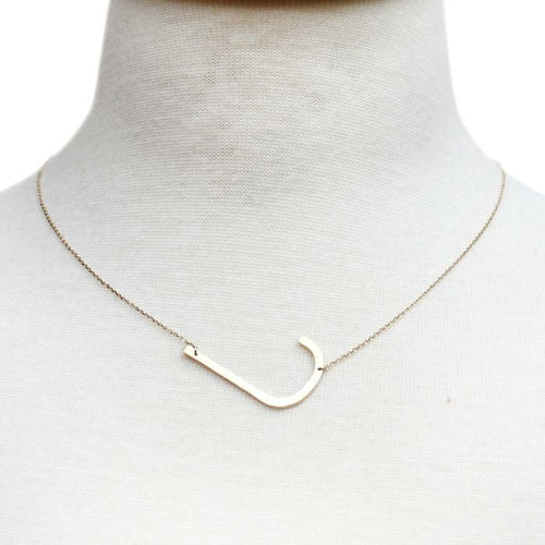 Initial Monogram Necklace