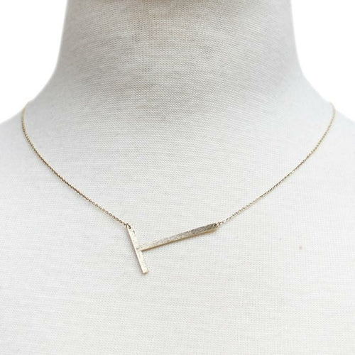 Initial Monogram Necklace