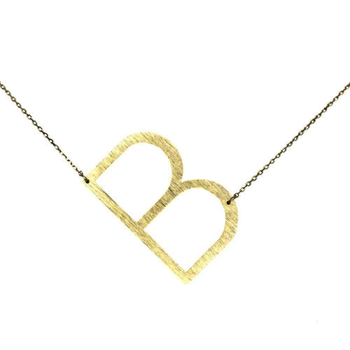 Initial Monogram Necklace
