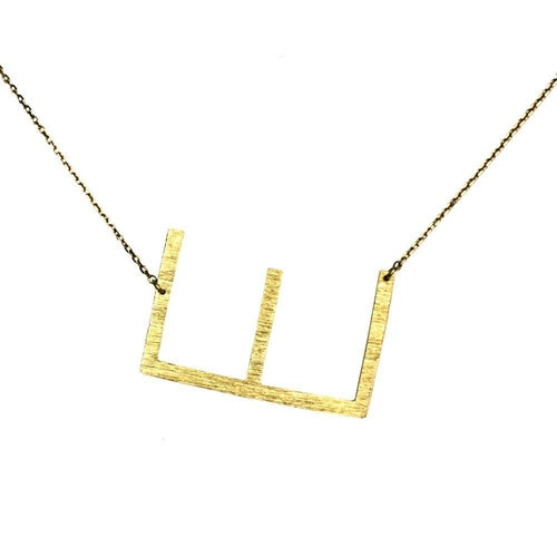 Initial Monogram Necklace
